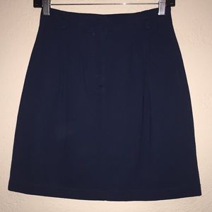 Theory Mini Pleated Skirt Sz 2 Green